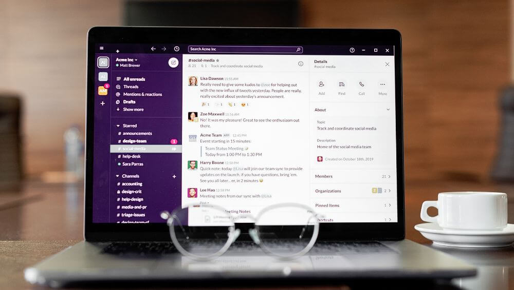 How to build team collaboration in the workplace with Slack