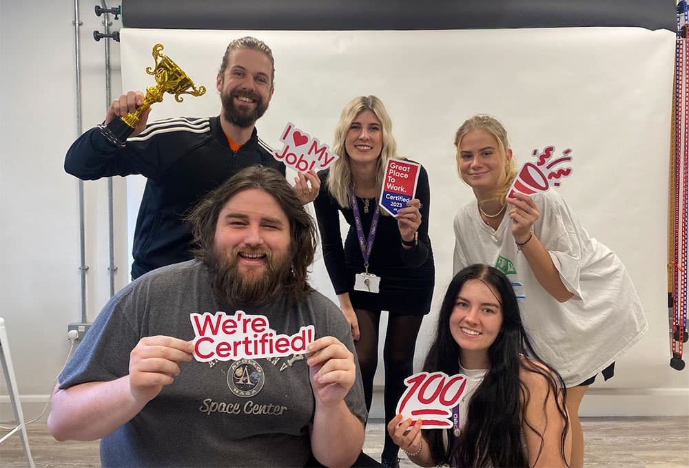 Signable Celebrates Certification Nation Day as a Great Place to Work-Certified™ Company