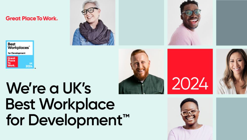 Signable recognised in UK’s Best Workplaces for Development™ 2024 List!