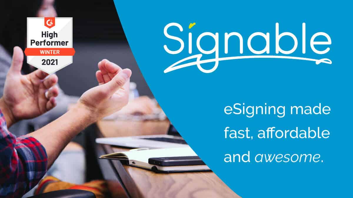 Signable | UK Based Electronic Signature Provider